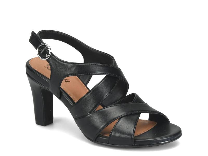 ユーロホンブルグ帽 レディース シューズ サンダル EurosoftImari Sandal Black 黒いこと
