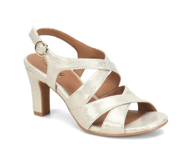 ユーロホンブルグ帽 レディース シューズ サンダル EurosoftImari Sandal White Gold 白いこと