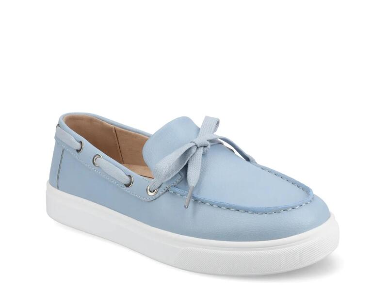 周遊 レディース シューズ JourneeAnnamaria Boat Shoe Sky Blue 青色