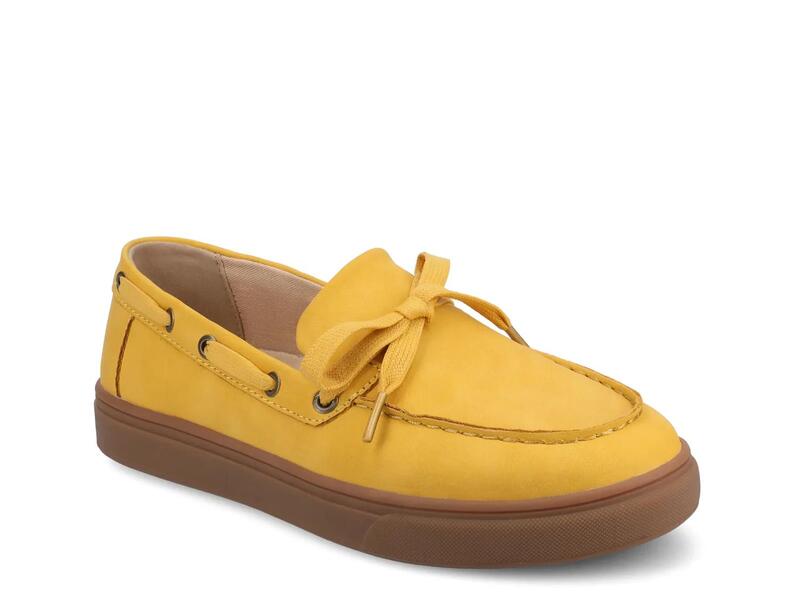 周遊 レディース シューズ JourneeAnnamaria Boat Shoe Mango