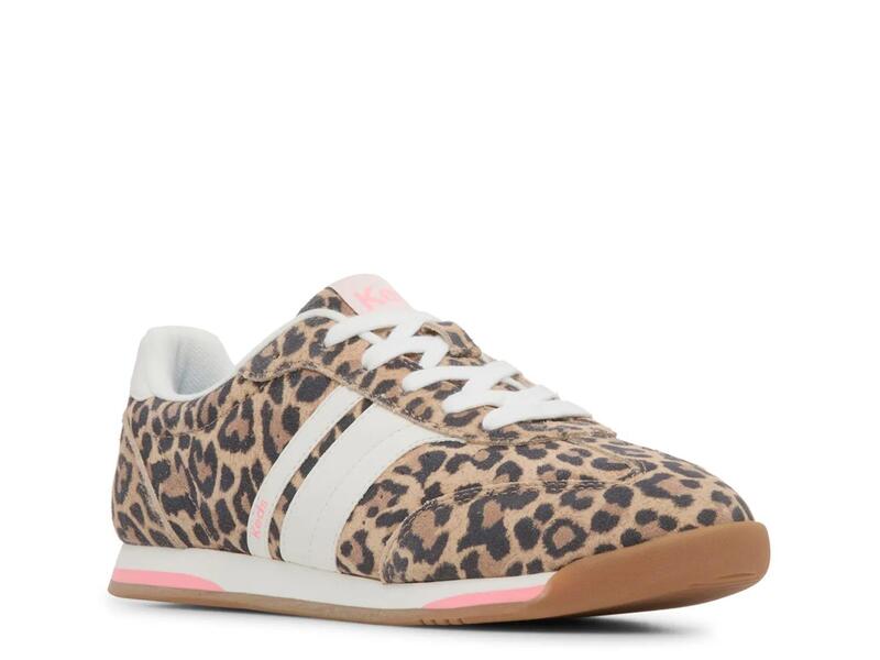 ケッズ レディース シューズ スニーカー KedsChampion Sneaker - Women\u0027s Black/Tan Leopard Print 黒いこと