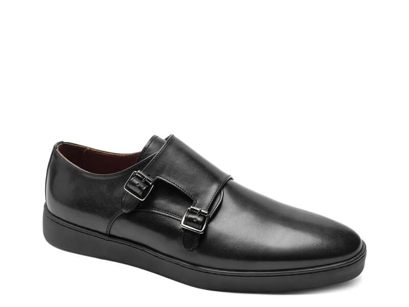 ブルーノマグリ メンズ シューズ スリッポン・ローファー Bruno MagliPalestro Strap Slip-On Black 黒いこと