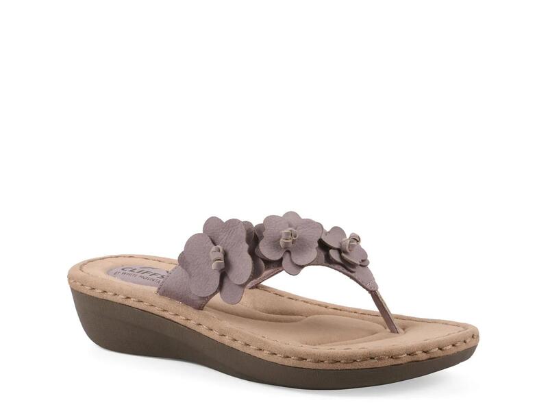 クリフバイホワイトマウンテン レディース シューズ サンダル Cliffs by White MountainCassilia Wedge Sandal Dusty Purple パープル｜ReVida 店