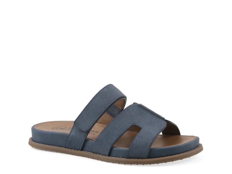 ホワイトマウンテン レディース シューズ サンダル White MountainMazi Sandal Dark Ink Blue ブルー｜ReVida 店