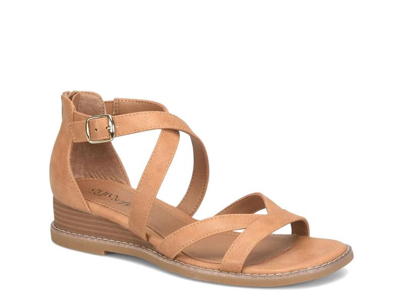 ユーロホンブルグ帽 レディース シューズ サンダル EurosoftMysti Wedge Sandal Tan タン