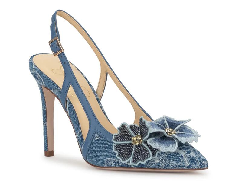 ジェシカシンプソン レディース シューズ パンプス Jessica SimpsonPilitia Pump Denim Blue ジーンズ