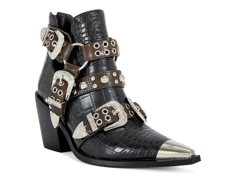 アザレア 壱 レディース シューズ ブーツ・レインブーツ Azalea WangThalyn Bootie Black 黒いこと