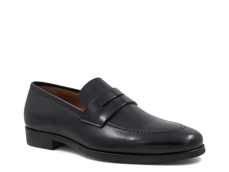 ブルーノマグリ メンズ シューズ スリッポン・ローファー Bruno MagliPreston Penny Loafer Black 黒いこと