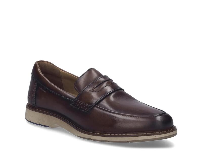 ジョセフセイベル メンズ シューズ スリッポン・ローファー Josef SeibelStuart 06 Penny Loafer - Men\u0027s Dark Brown 赤銅色
