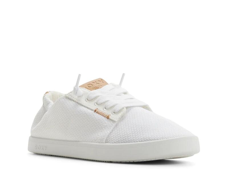 ロキシー レディース シューズ スリッポン・ローファー スニーカー RoxyMauka Slip-On Sneaker White ホワイト｜ReVida 店