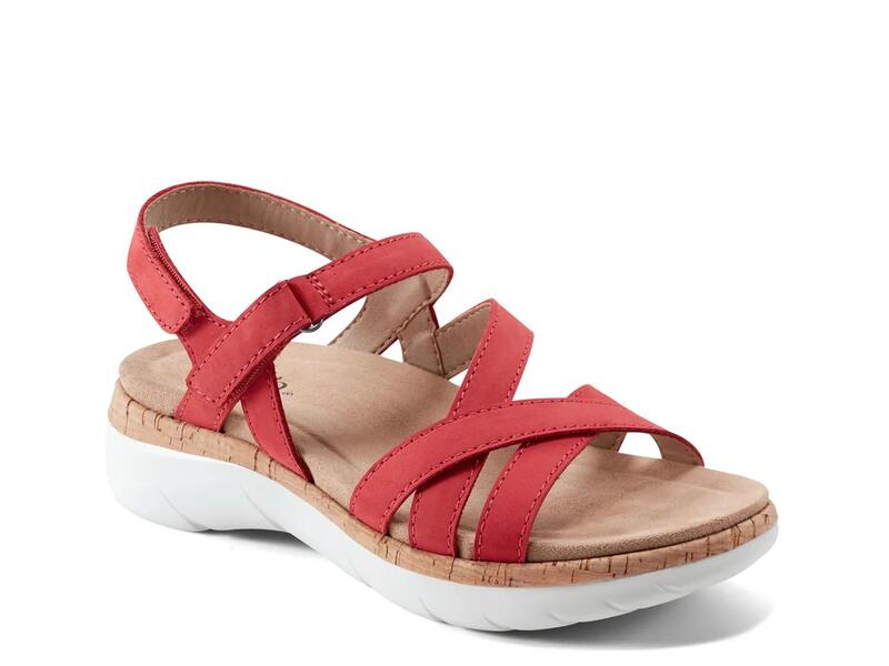 アース レディース シューズ サンダル EarthRosie Sandal Red レッド｜ReVida 店