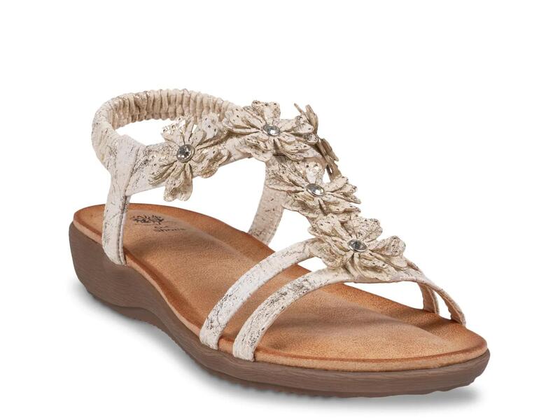 ジーシーシューズ レディース サンダル GC ShoesLily Sandal Natural Beige ベージュ｜ReVida 店