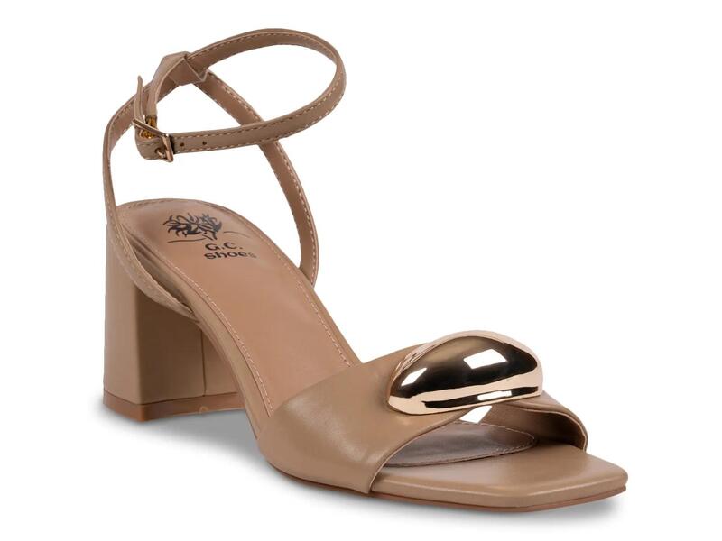 ジーシーシューズ レディース サンダル GC ShoesSkyla Sandal Tan タン｜ReVida 店