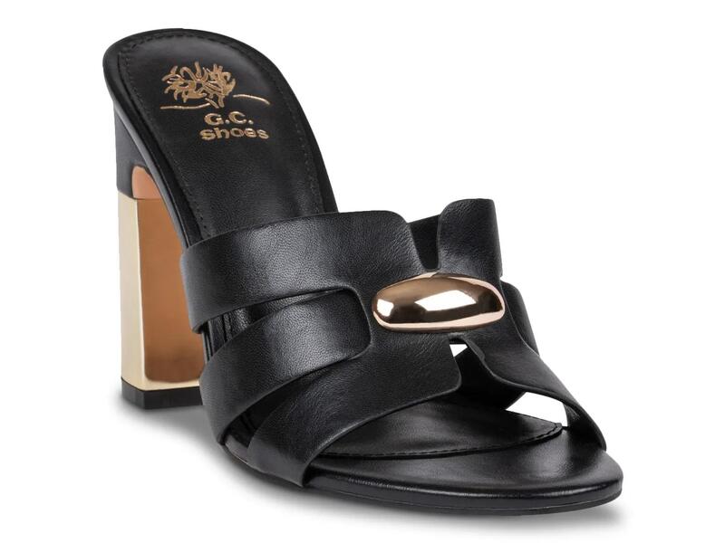 ジーシーシューズ レディース サンダル GC ShoesVerona Sandal Black 黒いこと