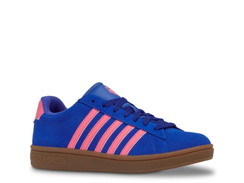 入れものイス レディース シューズ スニーカー K-SwissCourtiebreak II Sneaker - Women\u0027s Blue 青色 靴-レディース靴