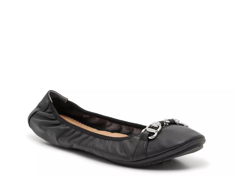 ミートゥー レディース シューズ パンプス Me TooOlympia Ballet Flat Black/Gold ブラック｜ReVida 店