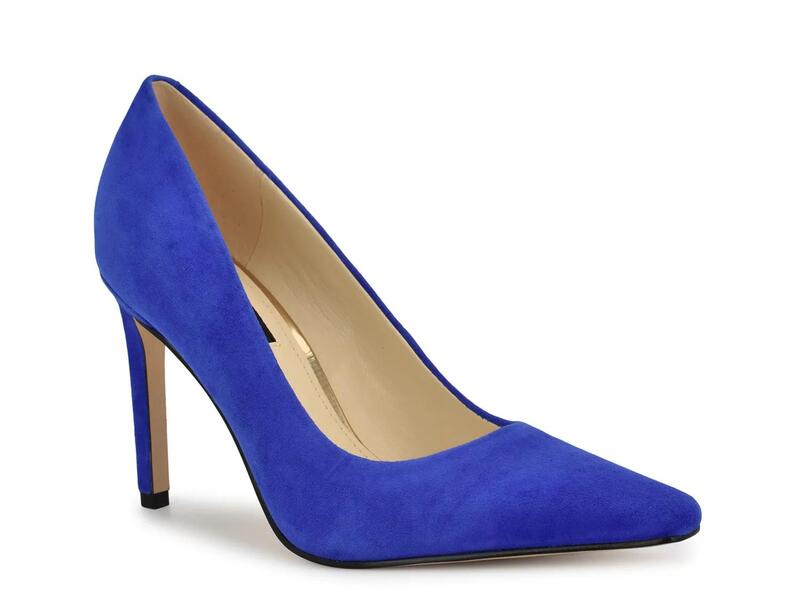 ナインウェスト レディース シューズ パンプス Nine WestOraye Pump Royal Blue Suede 青碧