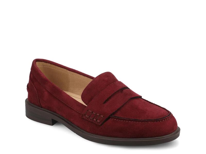 周遊 レディース シューズ スリッポン・ローファー JourneeBrooks Loafer Burgundy バーガンディ