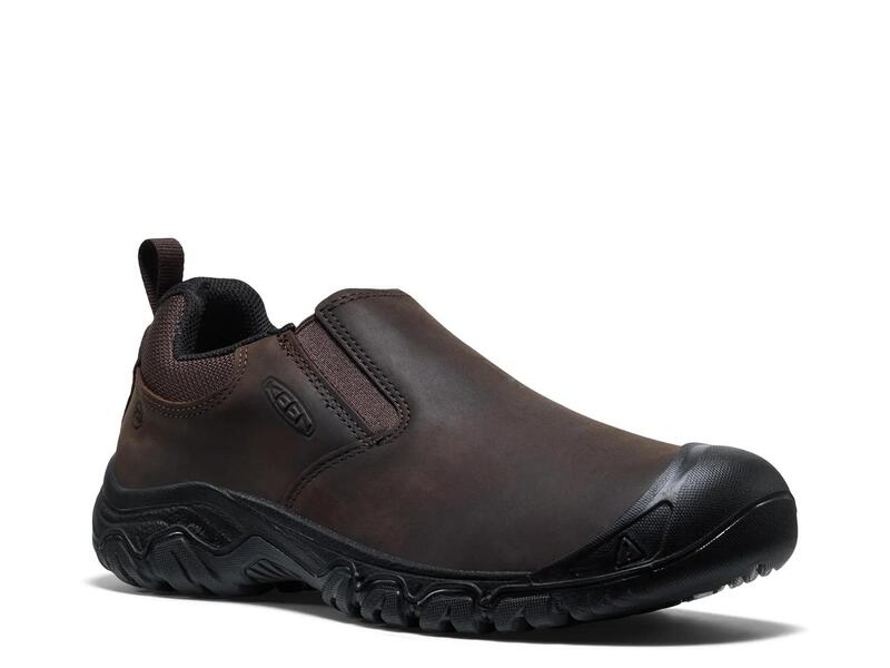 キーン メンズ シューズ スリッポン・ローファー KeenTarghee IV Slip-On - Men\u0027s Dark Brown 赤銅色