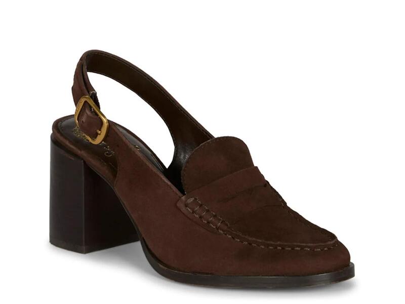 ヴィンスカムート レディース シューズ スリッポン・ローファー Vince CamutoGrinie Loafer Dark Brown 赤銅色