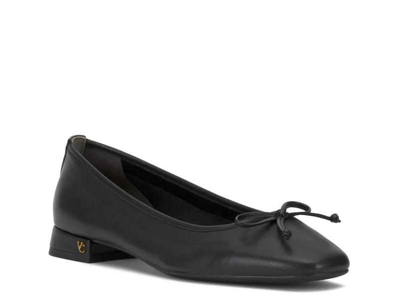 ヴィンスカムート レディース シューズ パンプス Vince CamutoJenla Flat Black 黒いこと