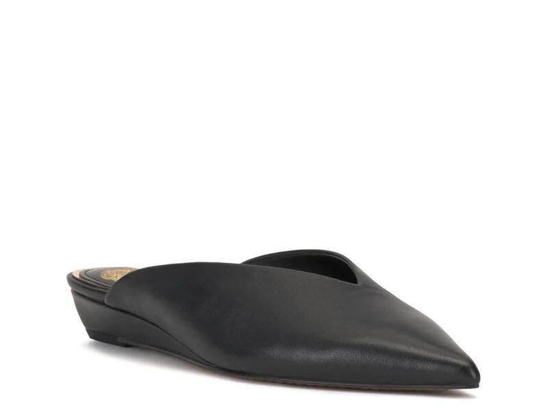 ヴィンスカムート レディース シューズ サンダル Vince CamutoVinia Mule Black 黒いこと