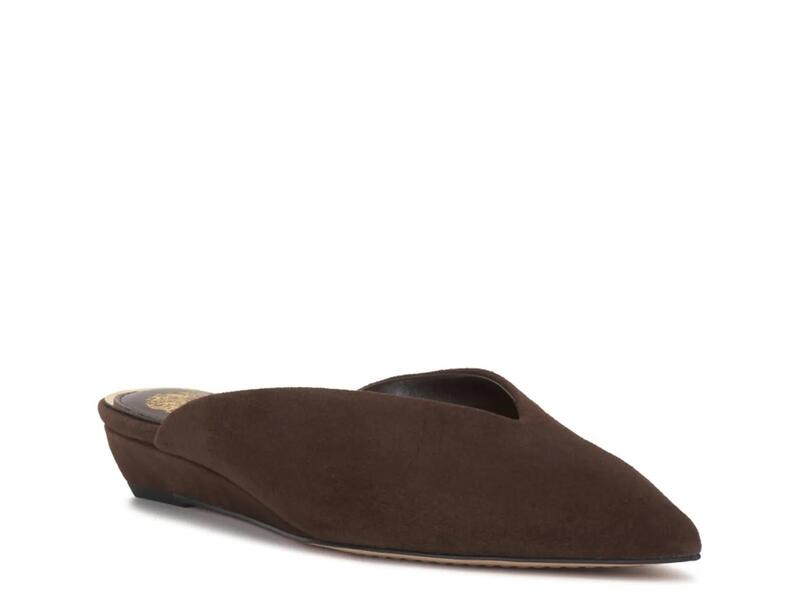 ヴィンスカムート レディース シューズ サンダル Vince CamutoVinia Mule Dark Brown 赤銅色