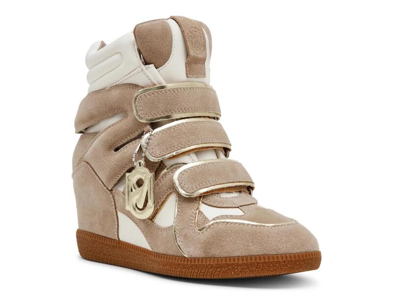 スティーブ マデン レディース シューズ スニーカー Steve MaddenMavis Wedge Sneaker Sand Suede 砂子