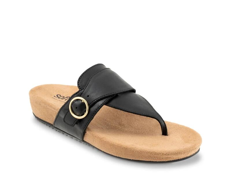 ホンブルグ帽ウォーク レディース シューズ サンダル SoftwalkBelize 2.0 Sandal Black 黒いこと