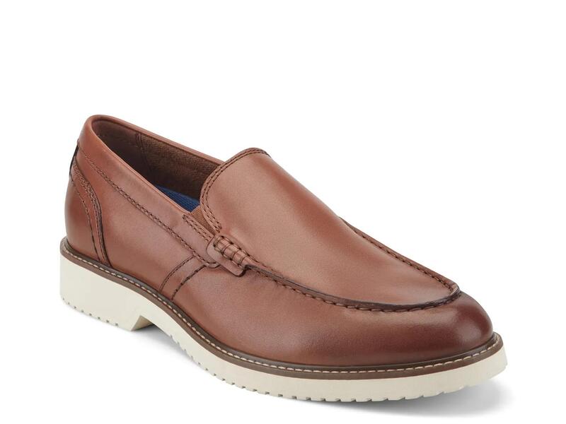 鍵を掛ける界面 メンズ シューズ スリッポン・ローファー RockportCristian Loafer Natural Beige ベージュ