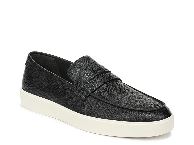 ヴィンス メンズ シューズ スリッポン・ローファー VinceTeo Penny Loafer Black 黒いこと
