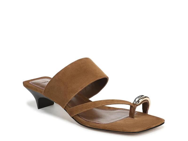 ヴィンス レディース シューズ サンダル VinceStacy Sandal Dark Brown 赤銅色