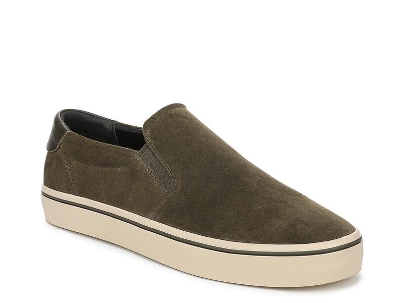 ヴィンス メンズ シューズ スリッポン・ローファー スニーカー VinceSalinaslip-On Sneaker - Men\u0027s Dark Brown 赤銅色