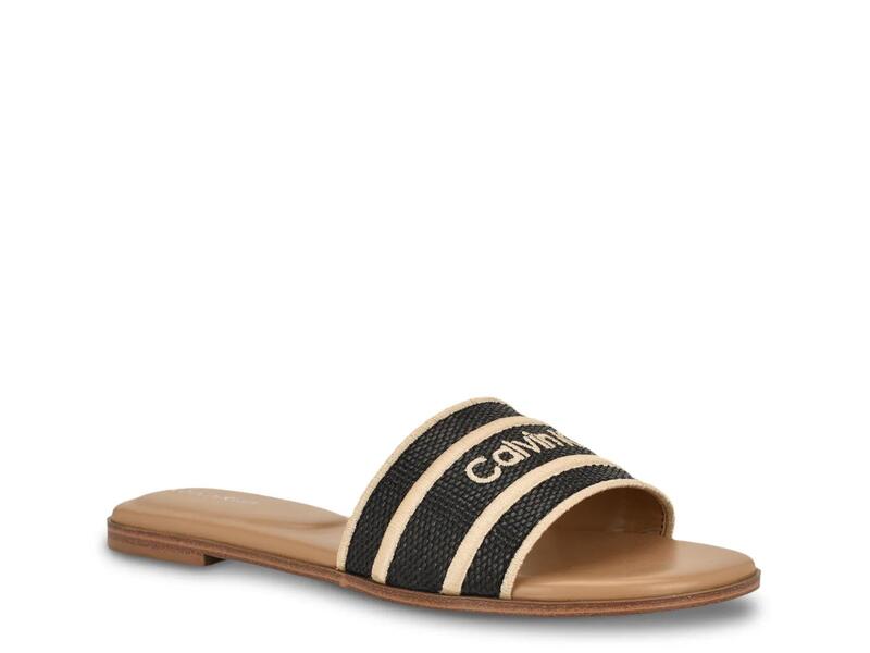 カルバンクライン レディース シューズ サンダル Calvin KleinKendell Sandal Black 黒いこと