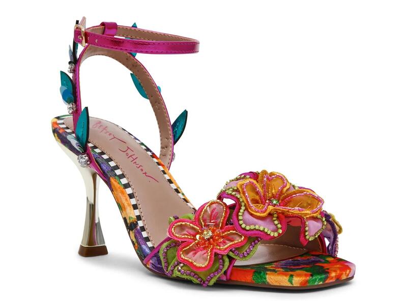 ベッツィジョンソン レディース シューズ サンダル Betsey JohnsonAnnalee Sandal Multicolor Floral Print マルチ色合い