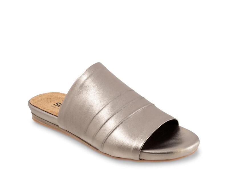 ホンブルグ帽ウォーク レディース シューズ サンダル SoftwalkCamano Sandal Pewter ピューター