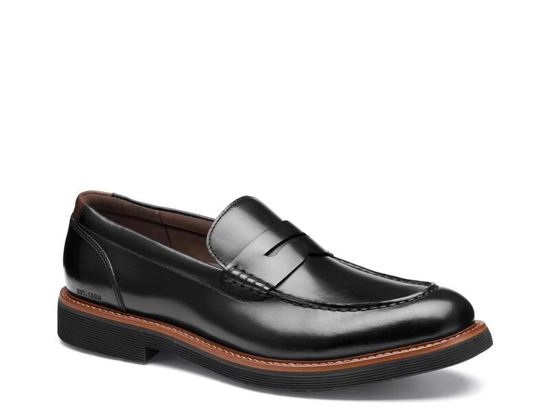 ジョンストンアンドマーフィー メンズ シューズ スリッポン・ローファー Johnston \u0026 MurphyTyson Penny Loafer Black 黒いこと