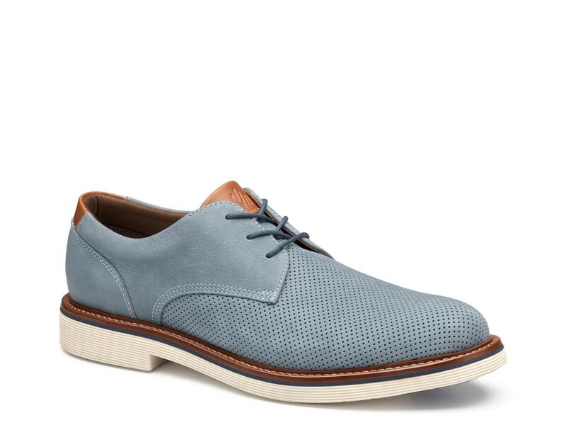 ジョンストンアンドマーフィー メンズ シューズ オックスフォード Johnston \u0026 MurphyTyson Plain Toe Oxfordenim Blue Nubuck ジーンズ