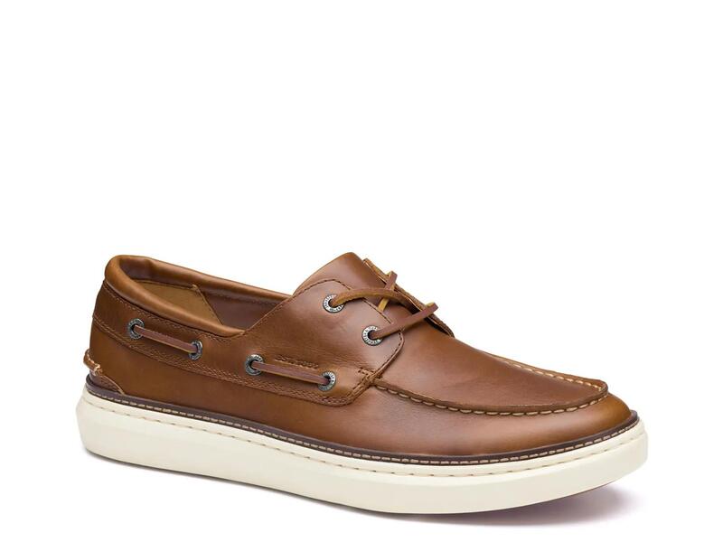 ジョンストンアンドマーフィー メンズ シューズ Johnston & MurphyMcGuffey Boat Shoe Cognac｜ReVida 店