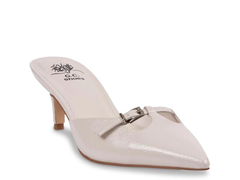 ジーシーシューズ レディース サンダル GC ShoesSimone Mule White ホワイト｜ReVida 店