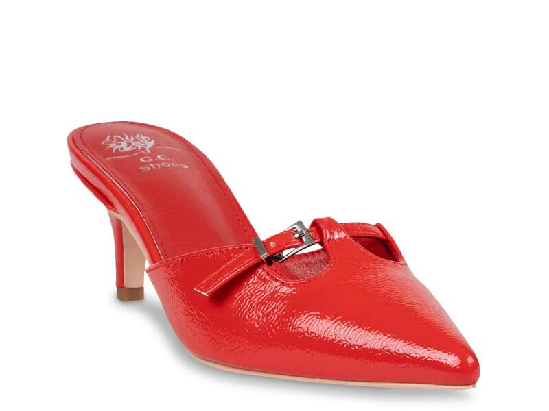 ジーシーシューズ レディース サンダル GC ShoesSimone Mule Red レッド｜ReVida 店
