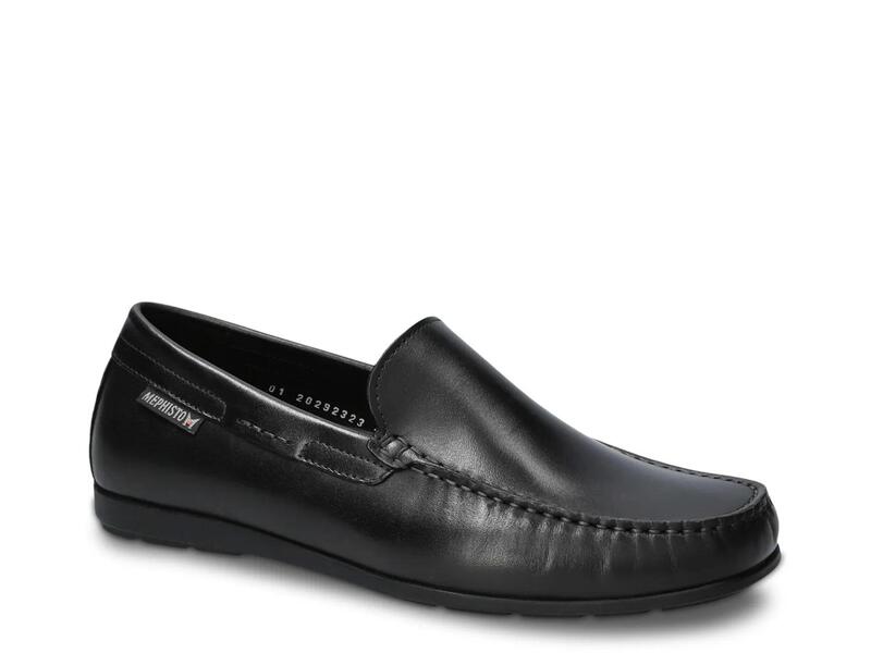 メフィスト メンズ シューズ スリッポン・ローファー MephistoAlgoras Loafer Black 黒いこと