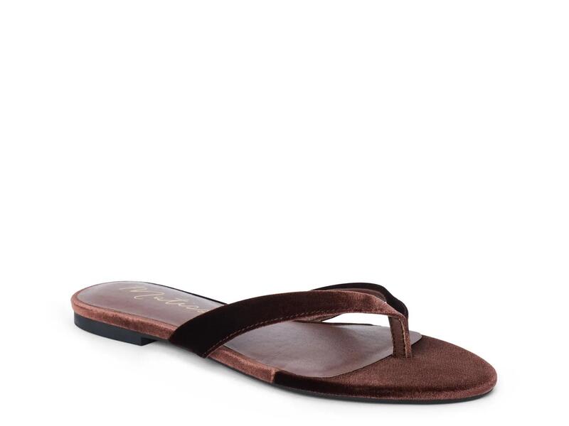 マチス レディース シューズ サンダル MatisseJack Sandal Chocolate Velvet 黒茶