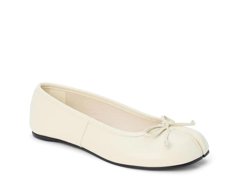 マチス レディース シューズ パンプス MatisseMason Splitoe Ballet Flat Ivory Leather 象牙色