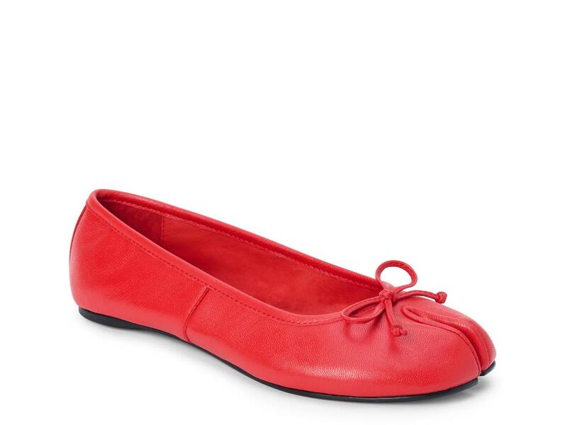 マチス レディース シューズ パンプス MatisseMason Splitoe Ballet Flat Red Leather 赤いこと