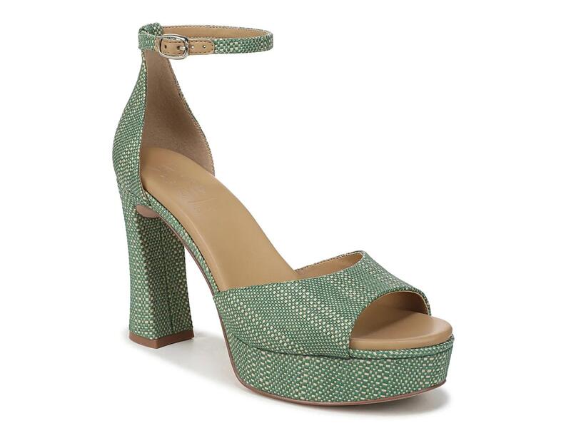 27 エディット ナチュラライザー レディース シューズ サンダル プラットホーム 27 EDIT NATURALIZERDelphie Platform Sandal Green 緑であること