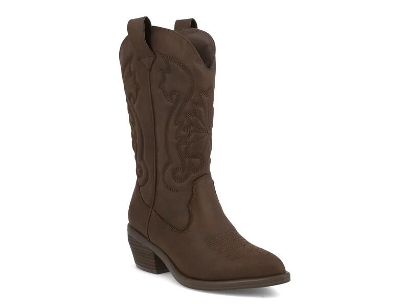 ミア レディース シューズ ブーツ・レインブーツ MiaCaela Cowboy Boot Chocolate Brown ブラウン｜ReVida 店 15,600円