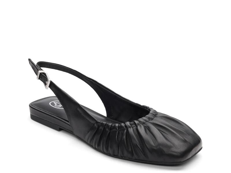 木灰 レディース シューズ パンプス ASHBibi Flat Black Leather 黒いこと