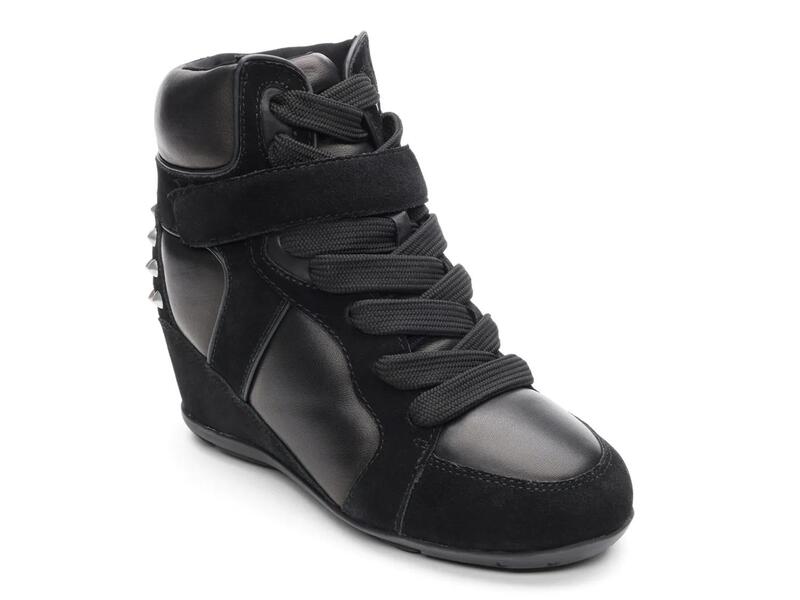木灰 レディース シューズ スニーカー ASHBopster Wedge Sneaker Black 黒いこと