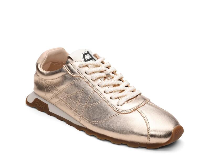 木灰 レディース シューズ スニーカー ASHKill Bill Sneaker Gold Metallic Leather ゴールド
